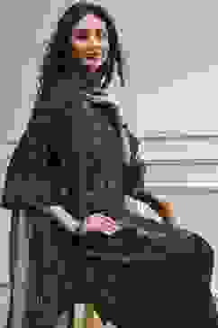 Brown Printed Straight Suit Set image number 0