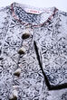 Black Cotton A-line Printed Kurta image number 1