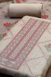 Pink Cotton Attractive Floral Print Unstitched Suit Set image number 1