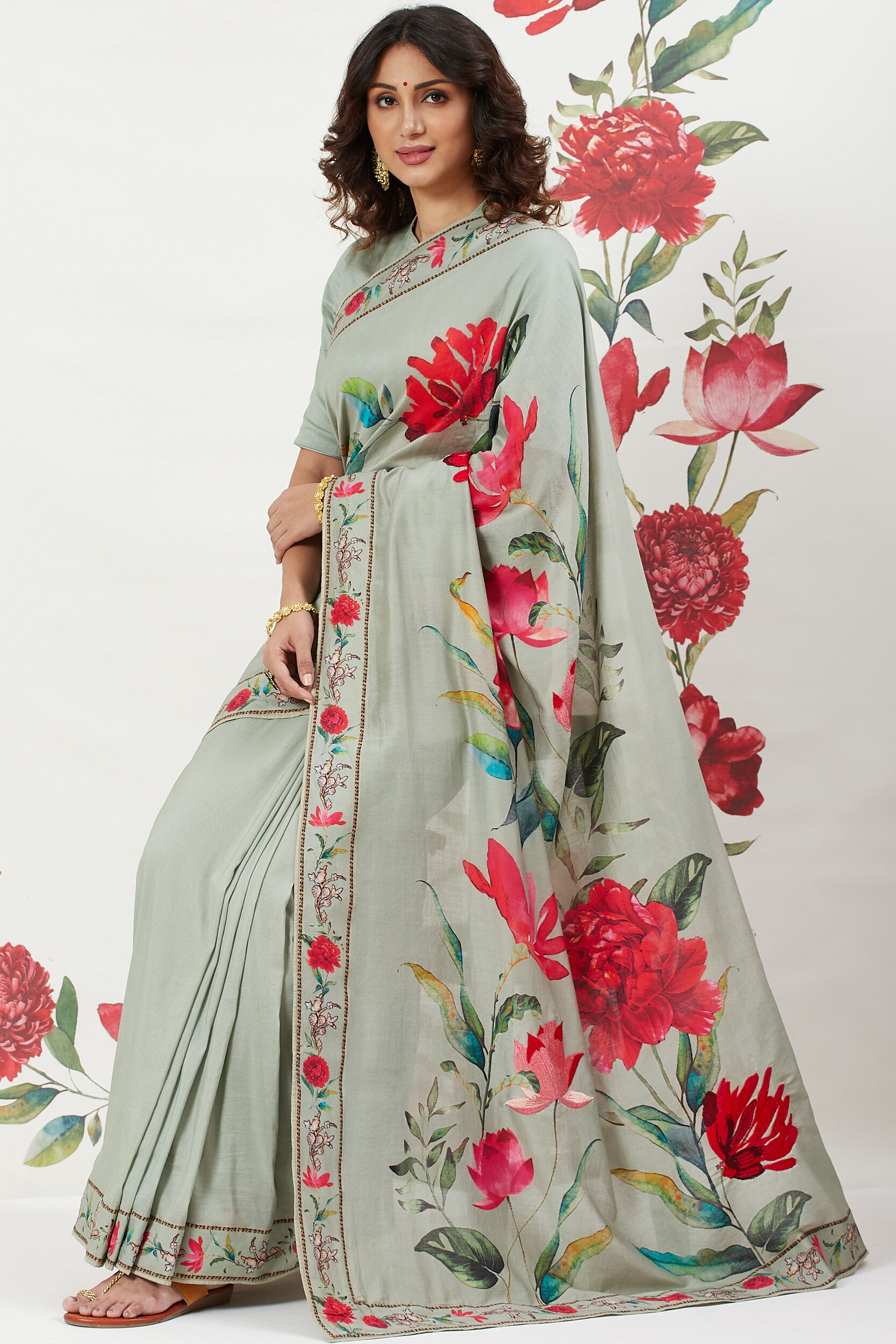 Biba saree dress best sale