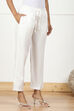 Fuschia Cotton Straight Pant image number 3