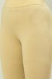 Black Cotton Blend Solid Leggings image number 1
