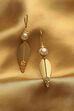Pearl Brass Filigree Drop & Danglers image number 0