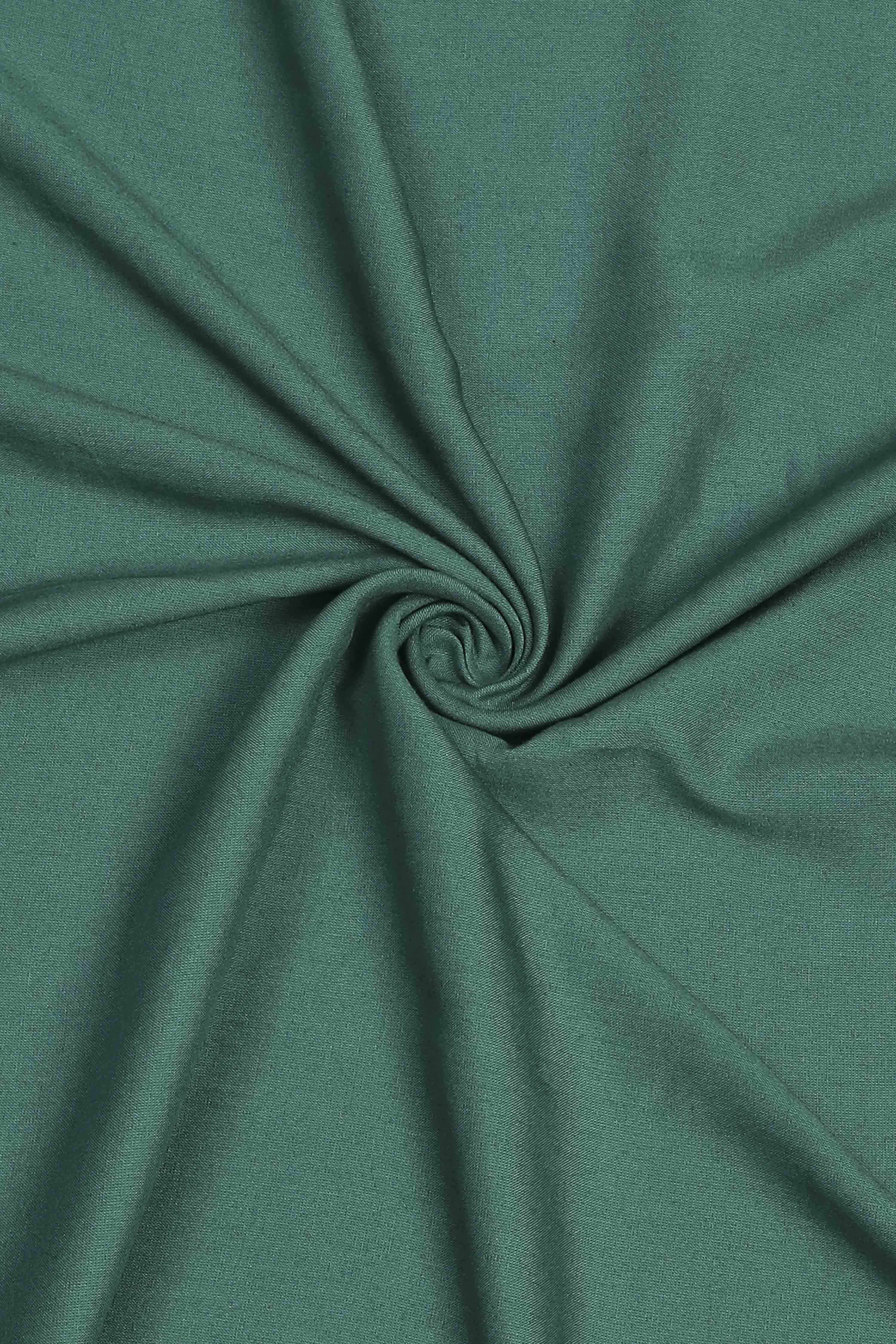 Green Linen Unstitched Suit Set image number 2