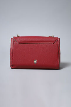 Red Pu Crossbody Handbag image number 3