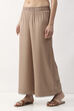 Blush Pink Viscose Rayon Flared Palazzo image number 2
