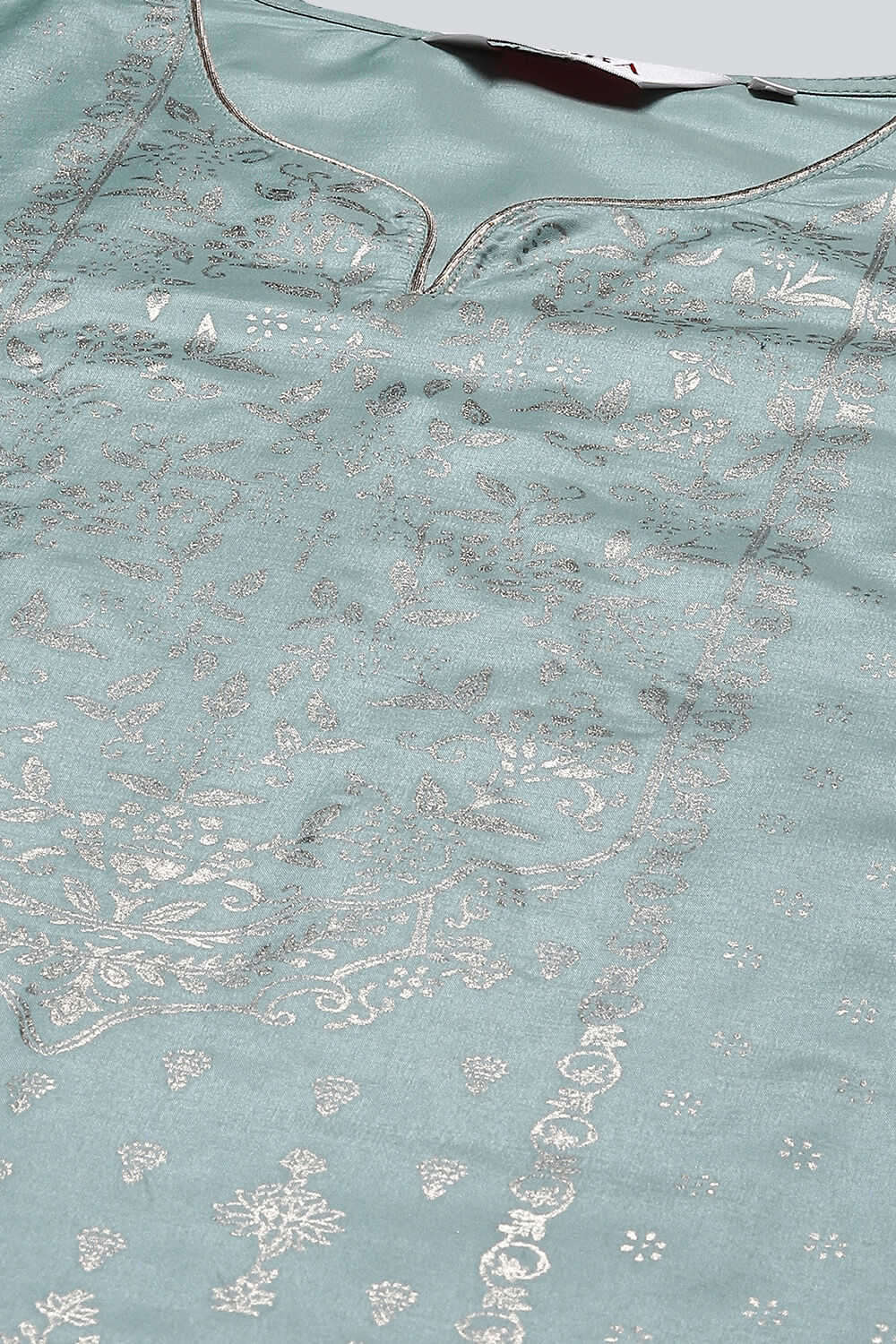 Pink Cotton Straight Kurta Regular Pant Suit Set image number 1