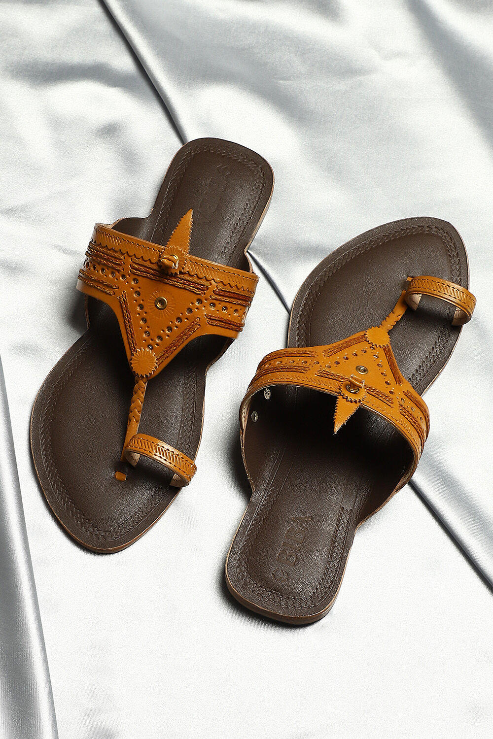Mustard shop yellow slippers