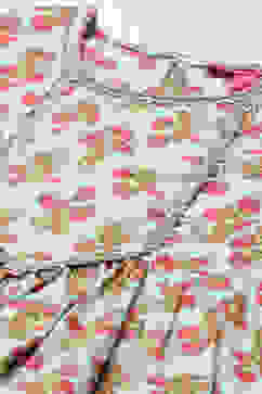 Turquoise Cotton Flared Kurta Sharara Suit Set image number 1