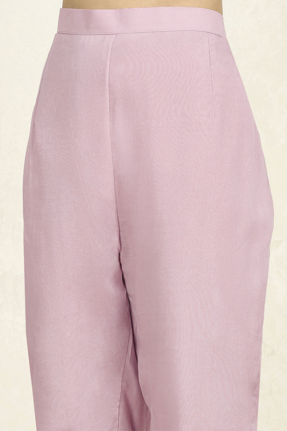 Sea Green Linen Unstitched Suit Set image number 3