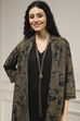 Black Viscose Rayon Straight Dyed Fusion Set image number 1