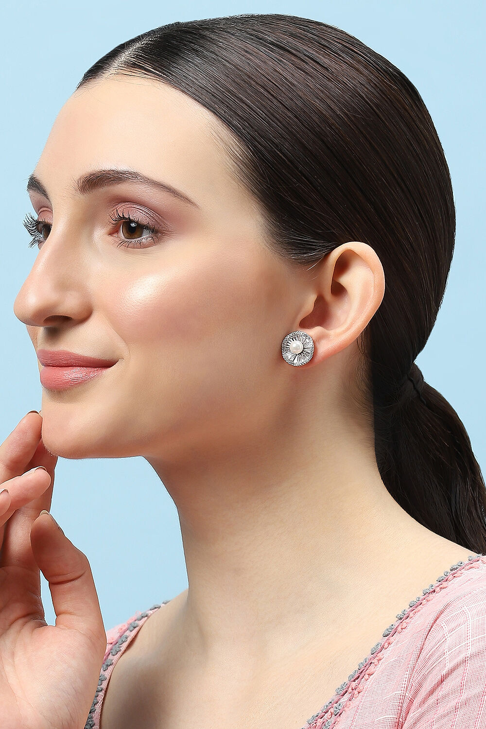 Silver Brass Studs image number 3