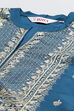 Black Art Silk Straight Printed Kurta image number 1
