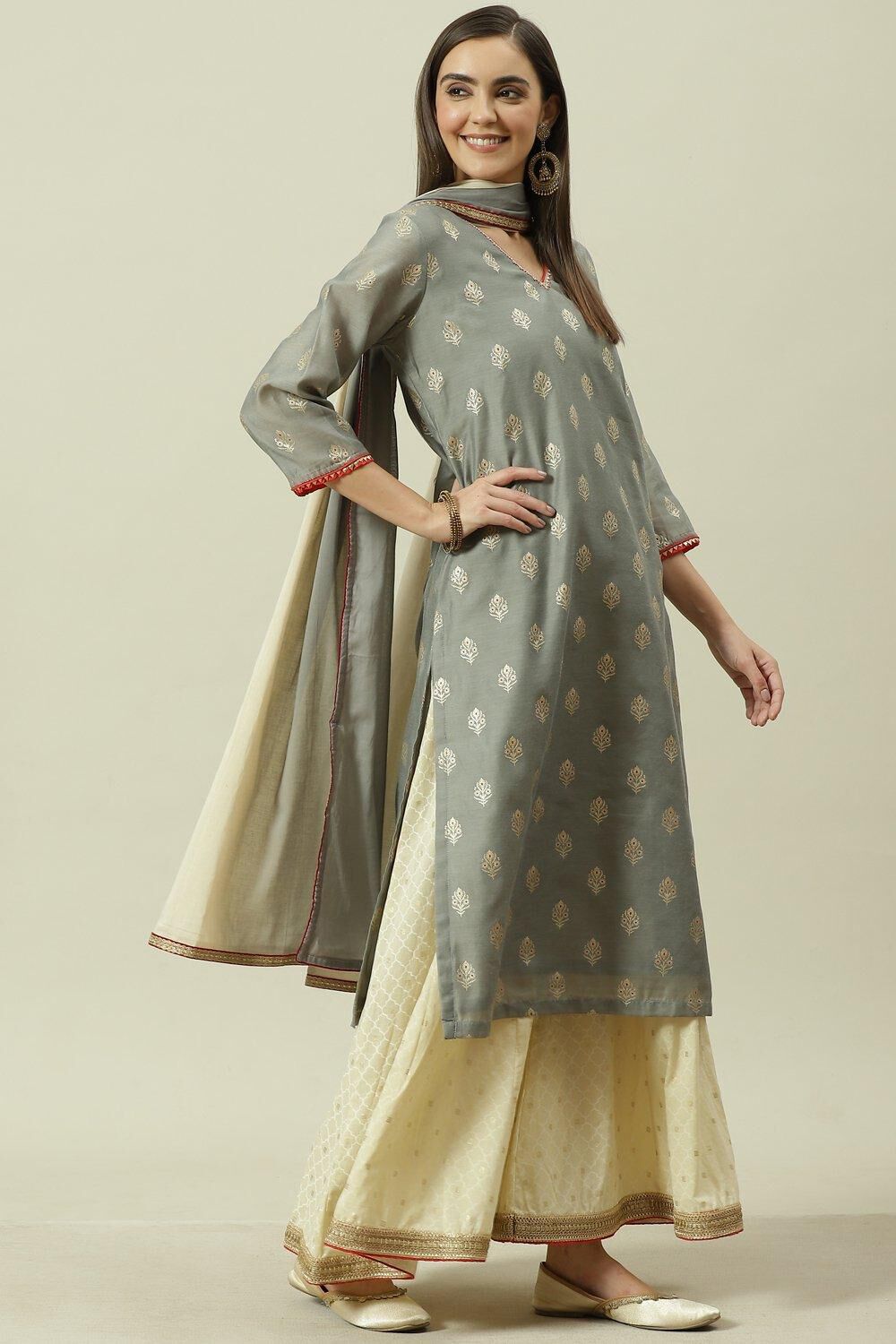 Biba sharara deals suit