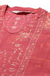 Fuchsia Cotton Straight Kurta image number 1