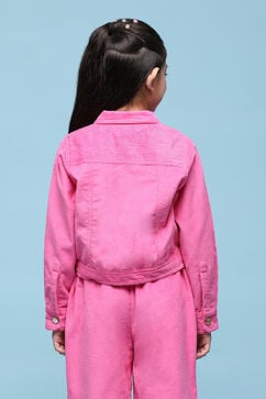 Pink Cotton Jacket image number 4