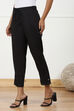 Black Cotton Pant image number 2