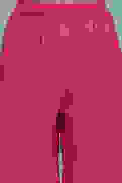 Pink Cotton Printed Anarkali Suit Set image number 2