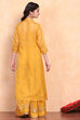 Yellow Polyester Set image number 5