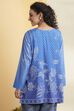 Blue Printed Straight Kurti image number 4