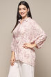 Dull Rose Rayon Straight Kurti image number 2