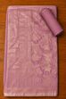 Purple Banarasi Booti Print Unstitched Suit Set image number 3