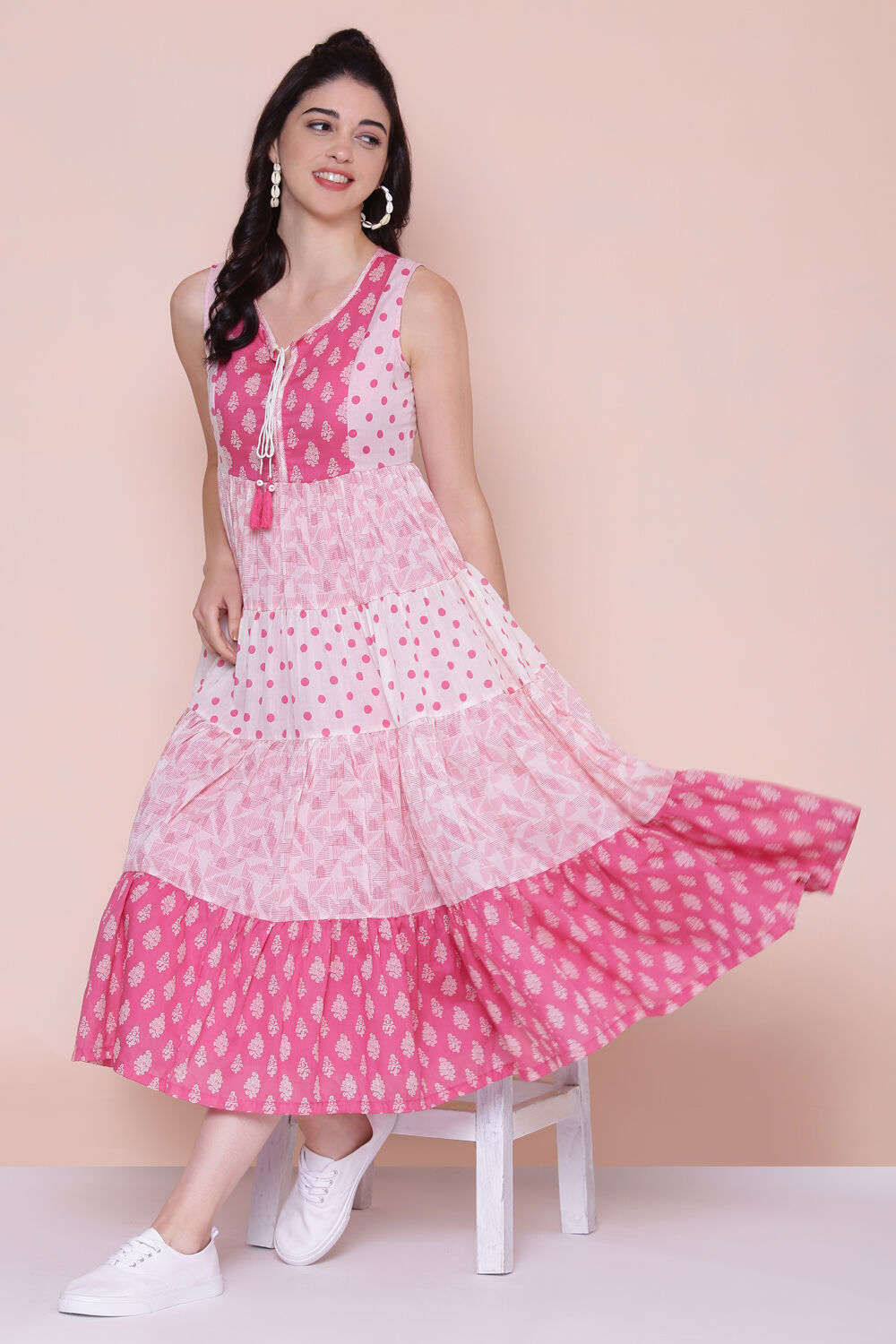 Biba girl's 2024 layered dress