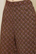 Brown Rayon Viscose Narrow Suit Set image number 2