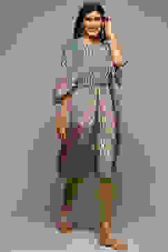 Green Cotton Blend 2 Piece Set image number 5