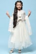 Lilac Cotton Blend Flared Kurta Churidar Suit Set Suit Set image number 0
