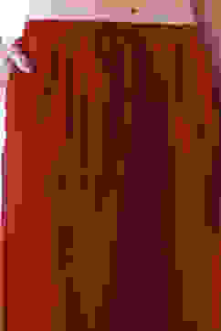 Maroon Solid Straight Palazzos image number 1