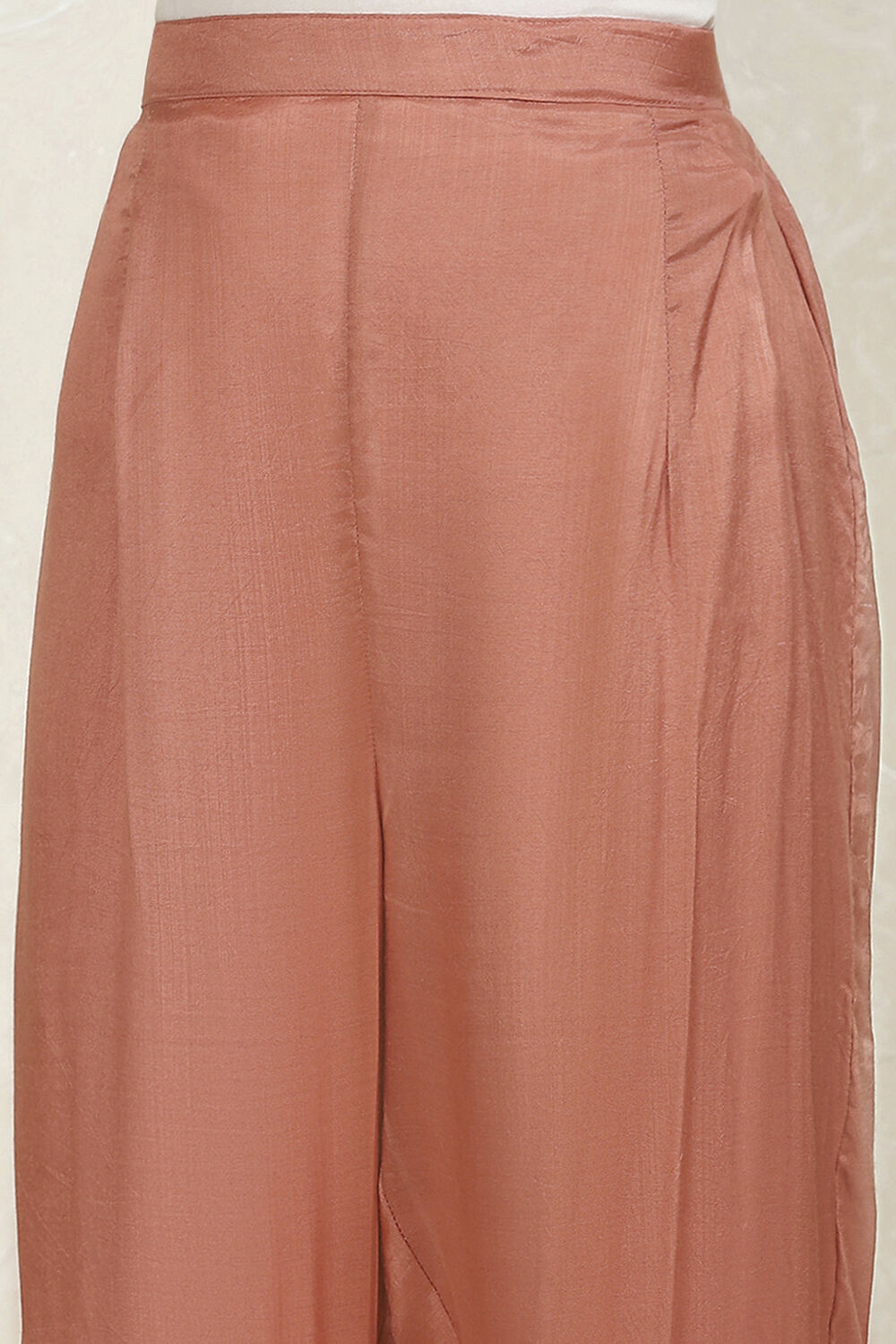 Pink Crepe Printed Unstitched Suit Set image number 3