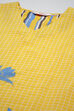 Yellow Viscose Straight Printed 2 Piece Set image number 5