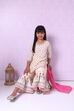 Cream Cotton Sharara Kurta Sharara Suit Set image number 6