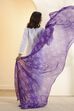 Purple Cotton Traditional Print Dupatta image number 2