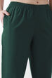 Blue Cotton Slim Pants image number 1