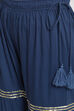 Blue Cotton Sharara Pants image number 1