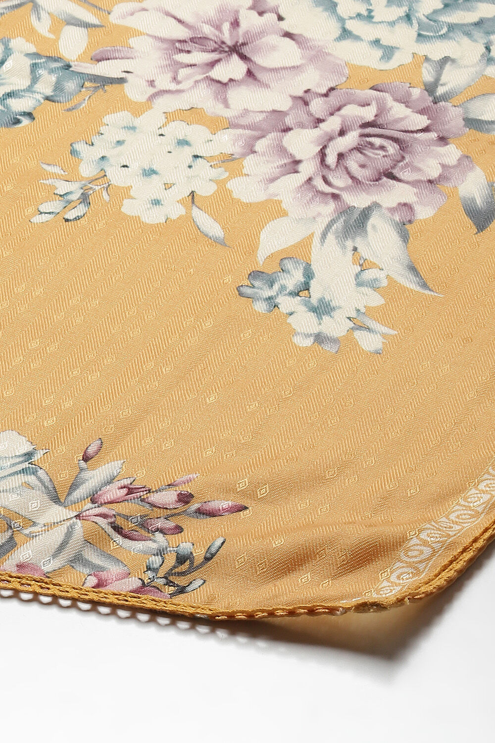 Indigo Viscose Straight Kurta Pants Suit Set image number 3