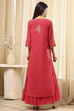 Black Poly Chanderi  Dress image number 5