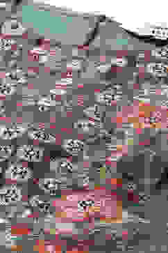 Green Polyester Printed 2 Piece Set image number 1