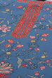 Blue Art Silk Straight Printed Short Kurti image number 1