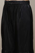 Black Chinon Printed Unstitched Suit Set image number 3
