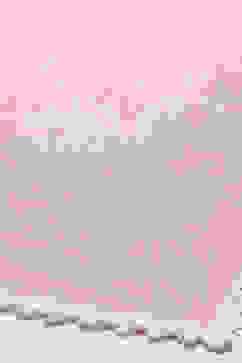 Pink Cotton Tiered Kurta With Palazzo & Net Dupatta  image number 3