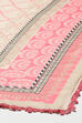 Coral Pink Cotton Blend Straight Kurta Garara Suit Set image number 3