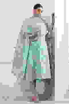 Green Cotton Straight Suit Set image number 0