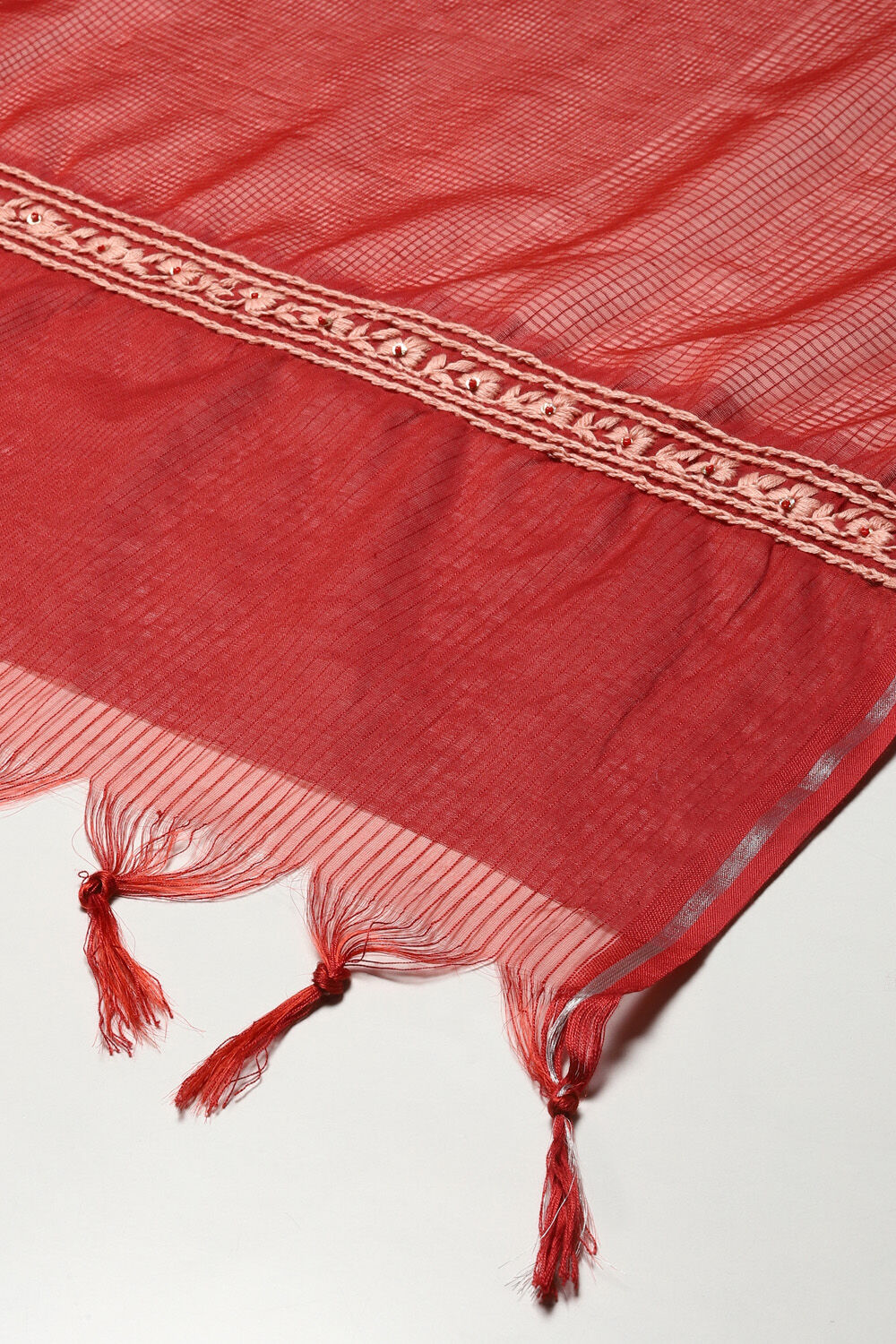 Black Cotton Straight Kurta Palazzo Suit Set image number 3