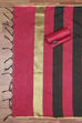Onion Pink Cotton Unstitched Suit Set image number 3