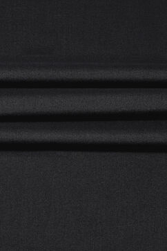 Black Silk Blend Digital Print Unstitched Suit Set image number 4