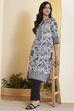 Berry Cotton Straight Kurta image number 0