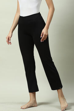 Black Relaxed Pants image number 2